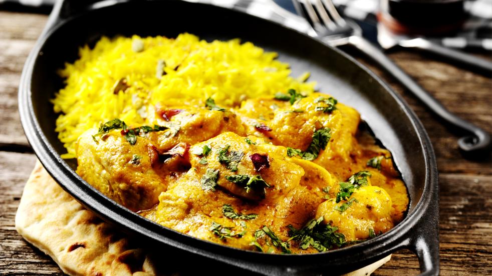 slow cooker chicken korma